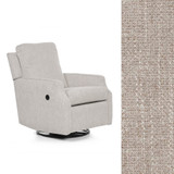 Oilo Harlow Recliner w/ Power in HP Trek Pebble