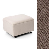 Oilo Ottoman Glider in HP Swift Mink