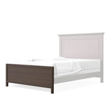 Silva Low-profile Footboard in Aqua Gray