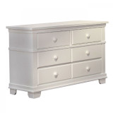 Pali Torino Collection Double Dresser in White