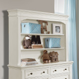 Stella Baby and Child Athena Collection Hutch/Bookcase in Belgium Cream