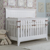 Silva Edison Convertible Crib in White