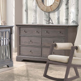 Natart Ithaca Collection Double Dresser in Grigio