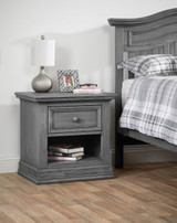 Oxford Baby Glenbrook Collection Nightstand in Graphite Gray
