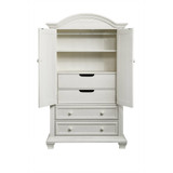 Oxford Baby Cottage Cove Collection Armoire in Vintage White - Bambi ...