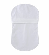 Halo Bassinet Fitted Sheet in White