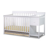 Sorelle Florence 4 In 1 Crib & Changer in White