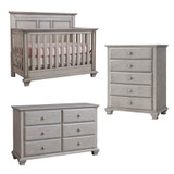 Oxford Baby Kenilworth Collection 3 Piece Set in Stone Wash