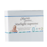 Moonlight Slumber Supreme All Foam BabyCool Visco-OxyFlo Design & Breathewell Core Starlight 6" Crib Mattress