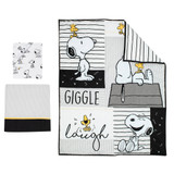 Lambs & Ivy Classic Snoopy 3-Piece Bedding Set