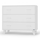 Dadada Brooklyn 3-drawer dresser, all white - 40"