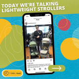 Instagram: Today We're Talking Lightweight Strollers
