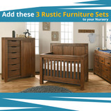 Add these 3 Rustic Furniture Sets to your Nursery!