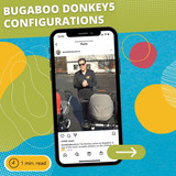 Instagram: Bugaboo Donkey5 Stroller Configurations