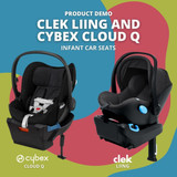 Instagram: The Clek Liing & Cybex Cloud Q Infant Car Seat