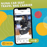 Instagram: Nuna Car Seat Travel Bag Carrier