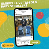 Instagram: Umbrella Vs Tri-Fold Strollers