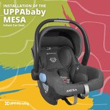 Instagram: Installation of the UPPAbaby MESA Car Seat