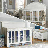 Dolce Babi Lucca Furniture & Crib White