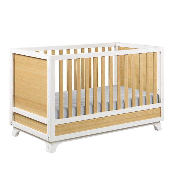 Dolce Babi Kari 2 Piece Nursery Set in Bamboo - Island Crib & Double Dresser