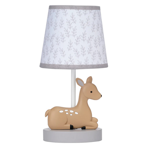 Lambs & Ivy Deer Park Lamp W/ Shade & Bulb