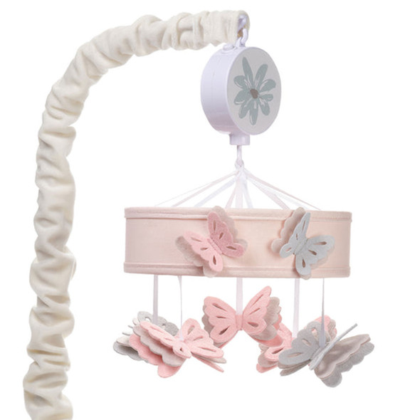 Lambs & Ivy Baby Blooms Musical Mobile - Plays 20 minutes