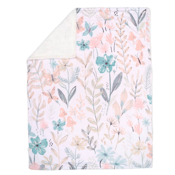 Lambs & Ivy Baby Blooms Blanket