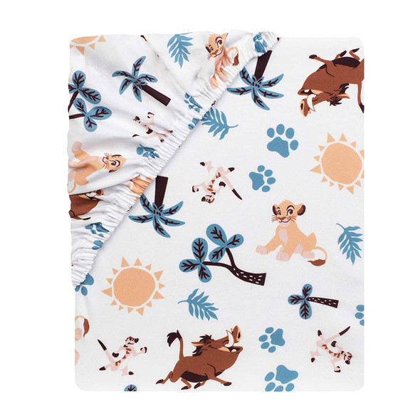 Lambs & Ivy Lion King Adventure Mini Crib Sheet