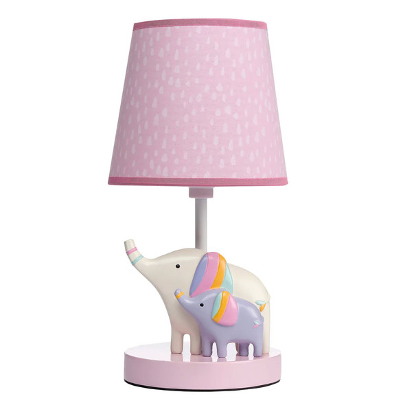 Bedtime Originals Elephant Dreams Lamp w/Shade & Bulb