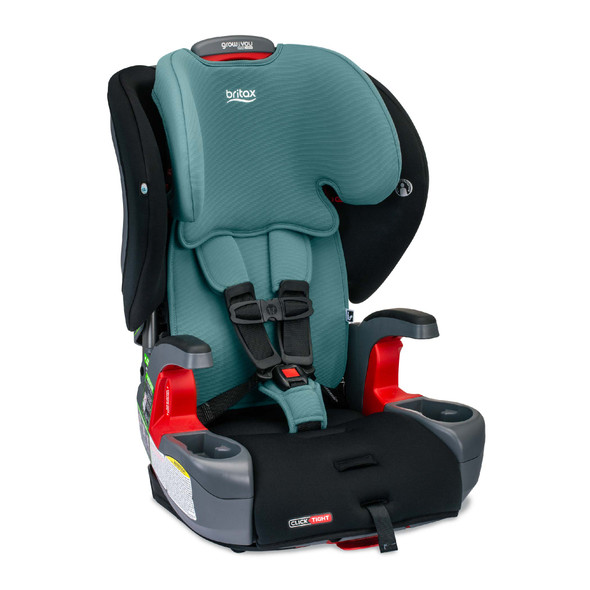 Britax Grow With You Clicktight Convertible Car Seat in Green Contour