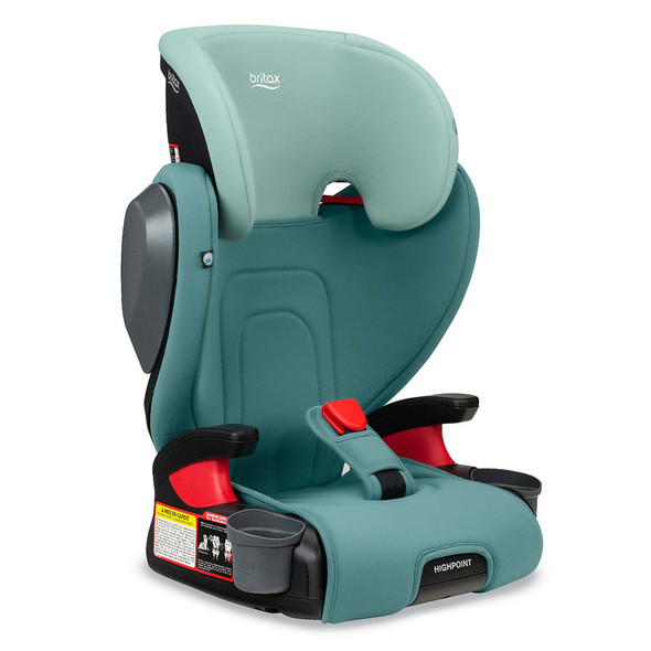 Britax Highpoint Backless Safewash Booster Car Seat in Green Ombre