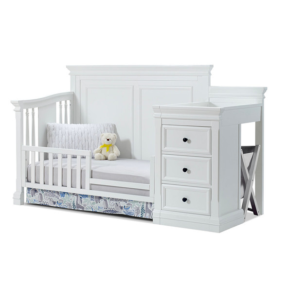 Sorelle Portofino Crib & Changer in White