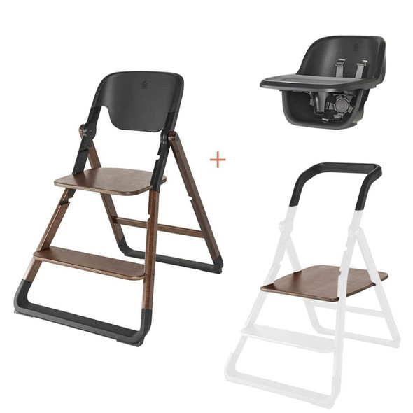 Ergobaby Evolve High Chair - Dark Wood