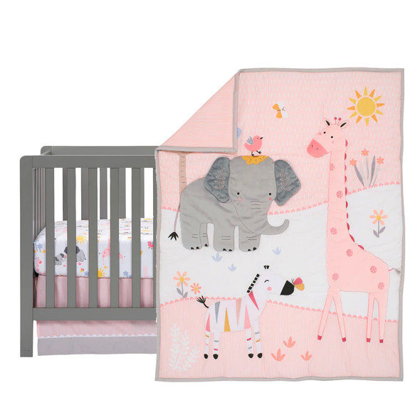 Lambs & Ivy Jazzy Jungle 3-Piece Bedding Set*