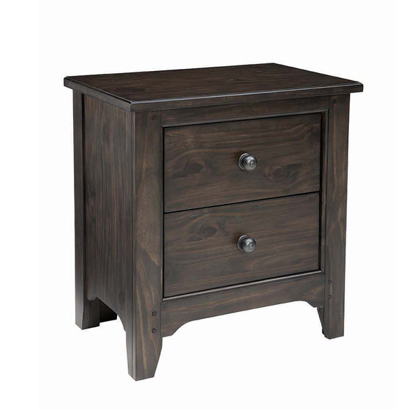 Westwood Taylor Collection 2 Drawer Nightstand in River Rock