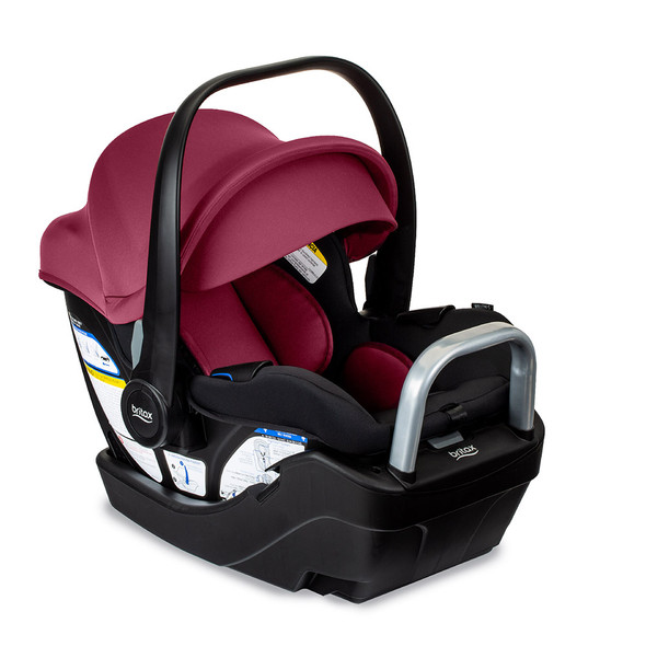 Britax Willow S Infant Car Seat w/ Alpine Base in Ruby Onyx