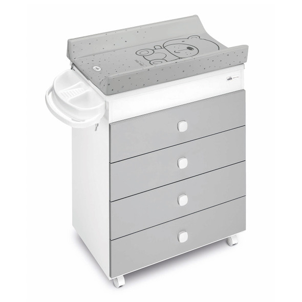 CAM Asia Changer Chest Of Drawers in Gray White
