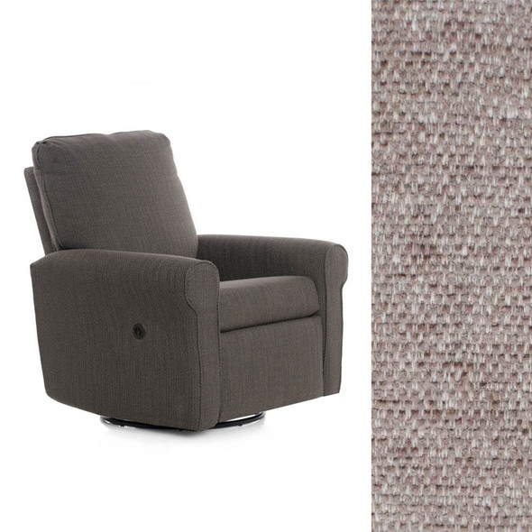 Oilo Orly Recliner w/ Power in Chenille Mink