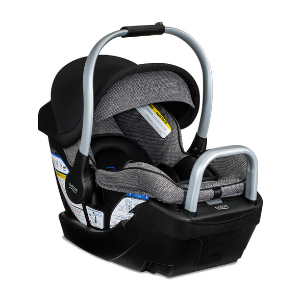 Britax Willow SC Infant Car Seat with Alpine Base in Pindot Onyx