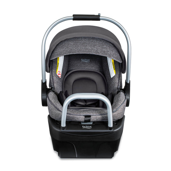 Britax Willow SC Infant Car Seat with Alpine Base in Pindot Stone