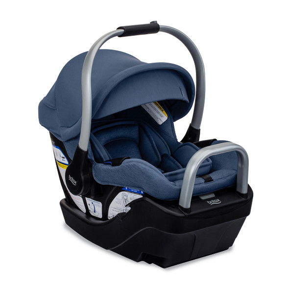 Britax Cypress Infant Car Seat with Alpine Base in Ponte Arctic