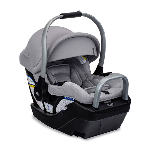 Britax Cypress Infant Car Seat with Alpine Base in Ponte Glacier