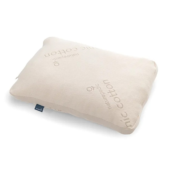 Naturepedic Standard Shredded Latex Pillow SOFT - Natural