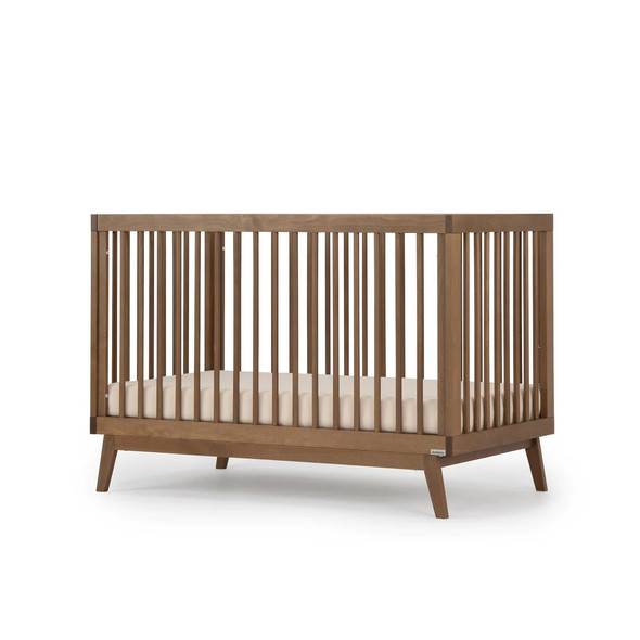 Dadada Soho 3-In-1 Convertible Crib, Walnut