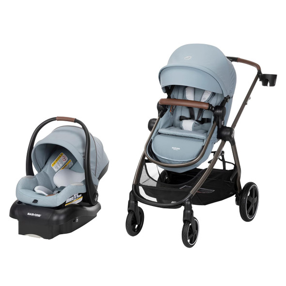 Maxi-Cosi Zelia2 Luxe Travel System in New Hope Grey