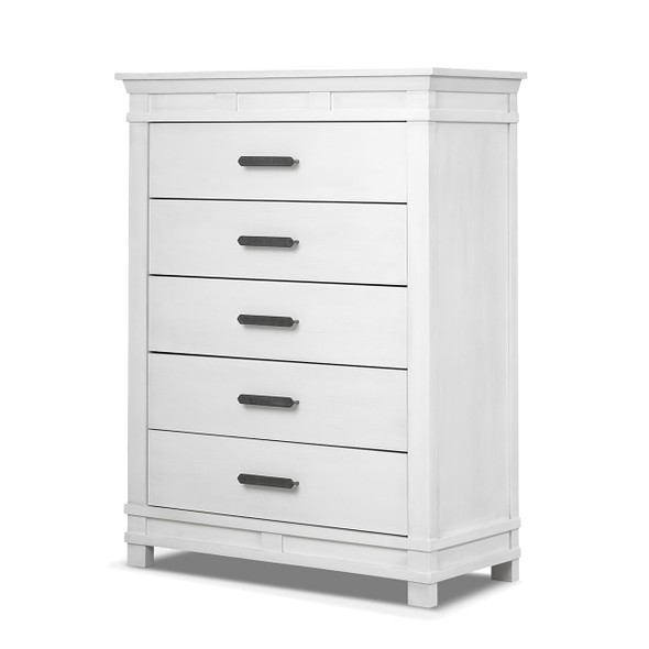 Sorelle Brookfield 5 Dr Chest in Vintage White