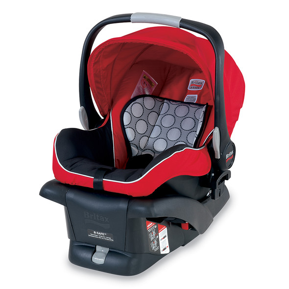 Britax B-Safe Infant Child Seat in Red