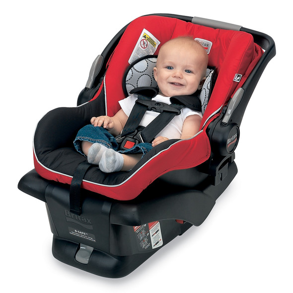 Britax B-Safe Infant Child Seat in Red