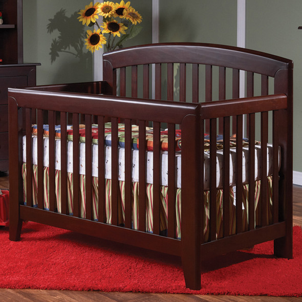Pali Gala Collection Gala Forever Crib in Mocacchino