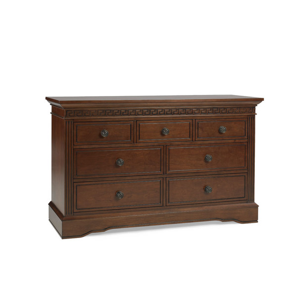 Dolce Babi Grazi 7 Drawer Dresser in Roasted Walnut by Bivona & Company